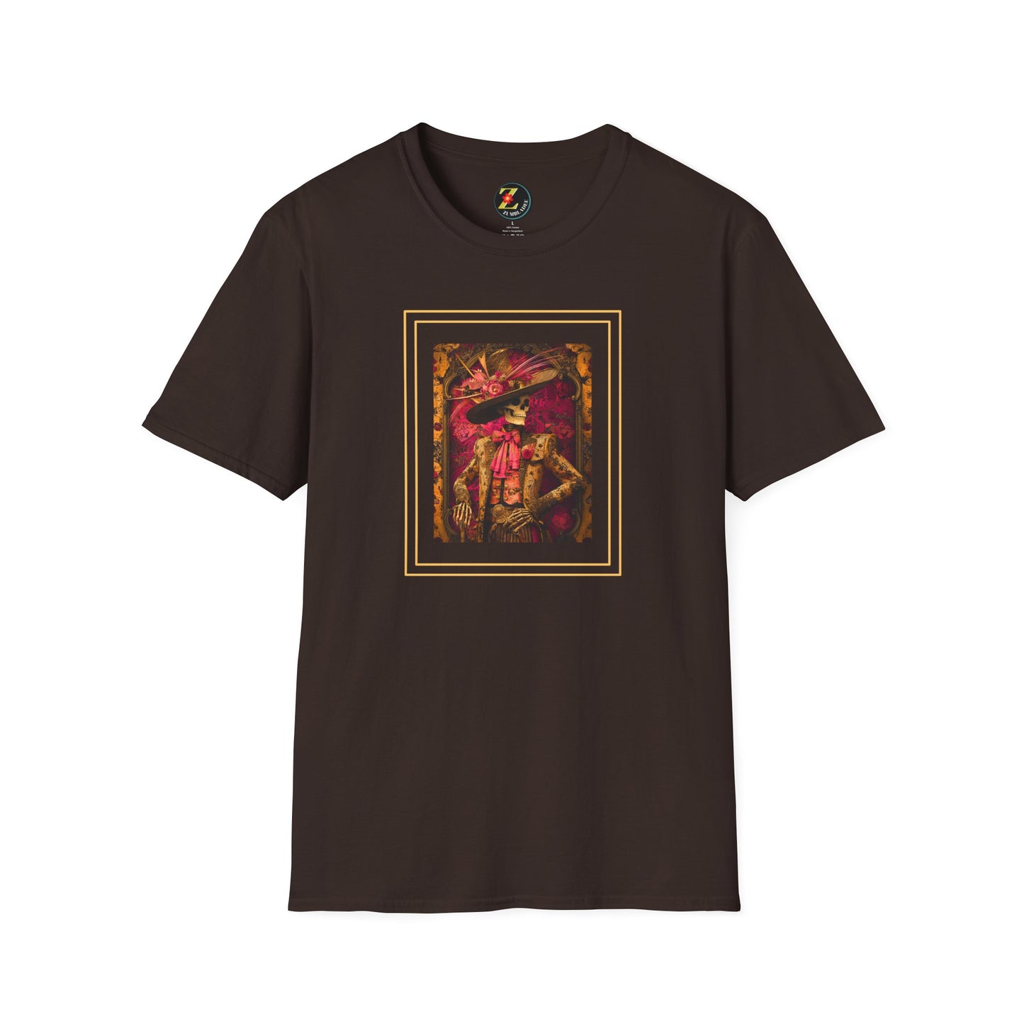 Diego Halloween/Day of the Dead Artistic Tshirt
