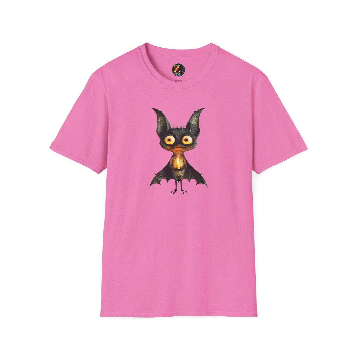 Bright-Light Halloween Bat Tshirt