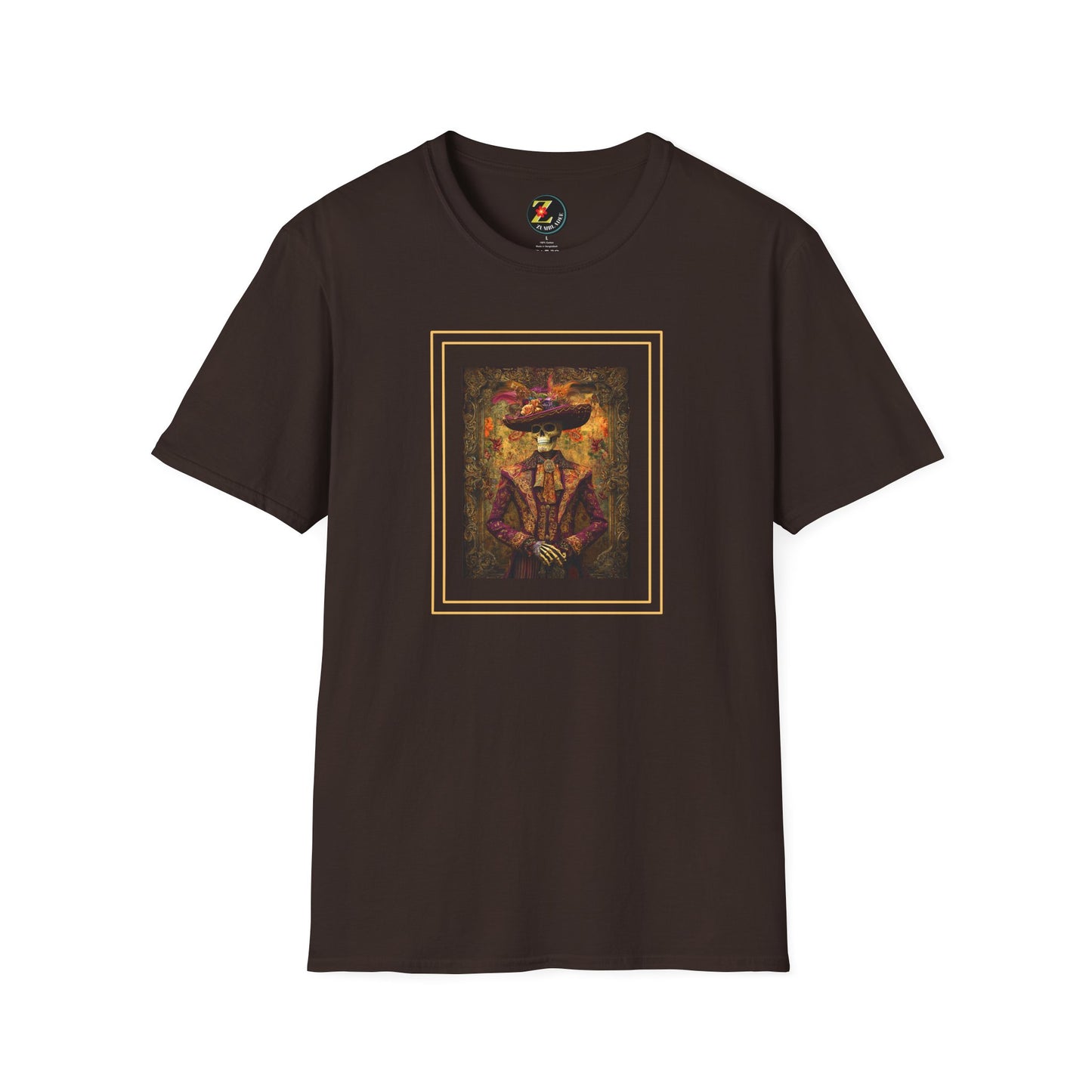 Carlos Halloween/Day of the Dead Artistic Tshirt