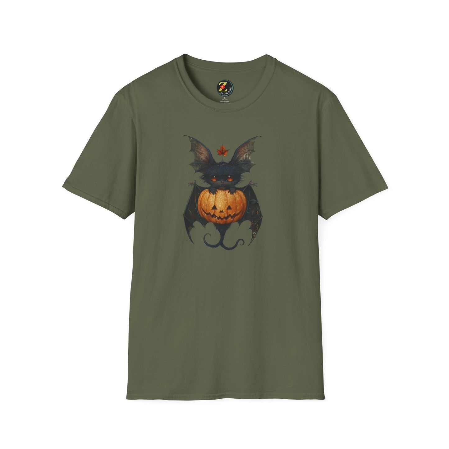Baby-Girl Bat Halloween Tshirt