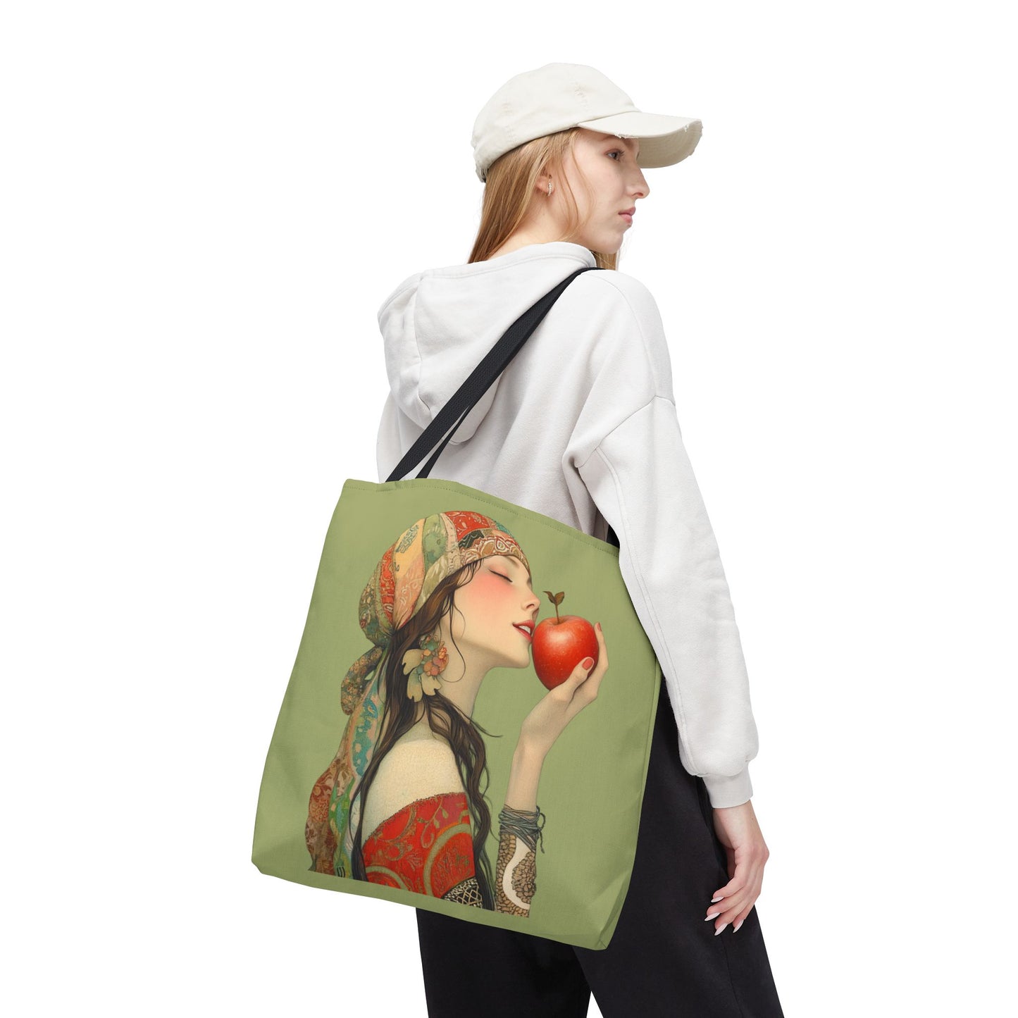 Ally Apple Tote (Light Green)