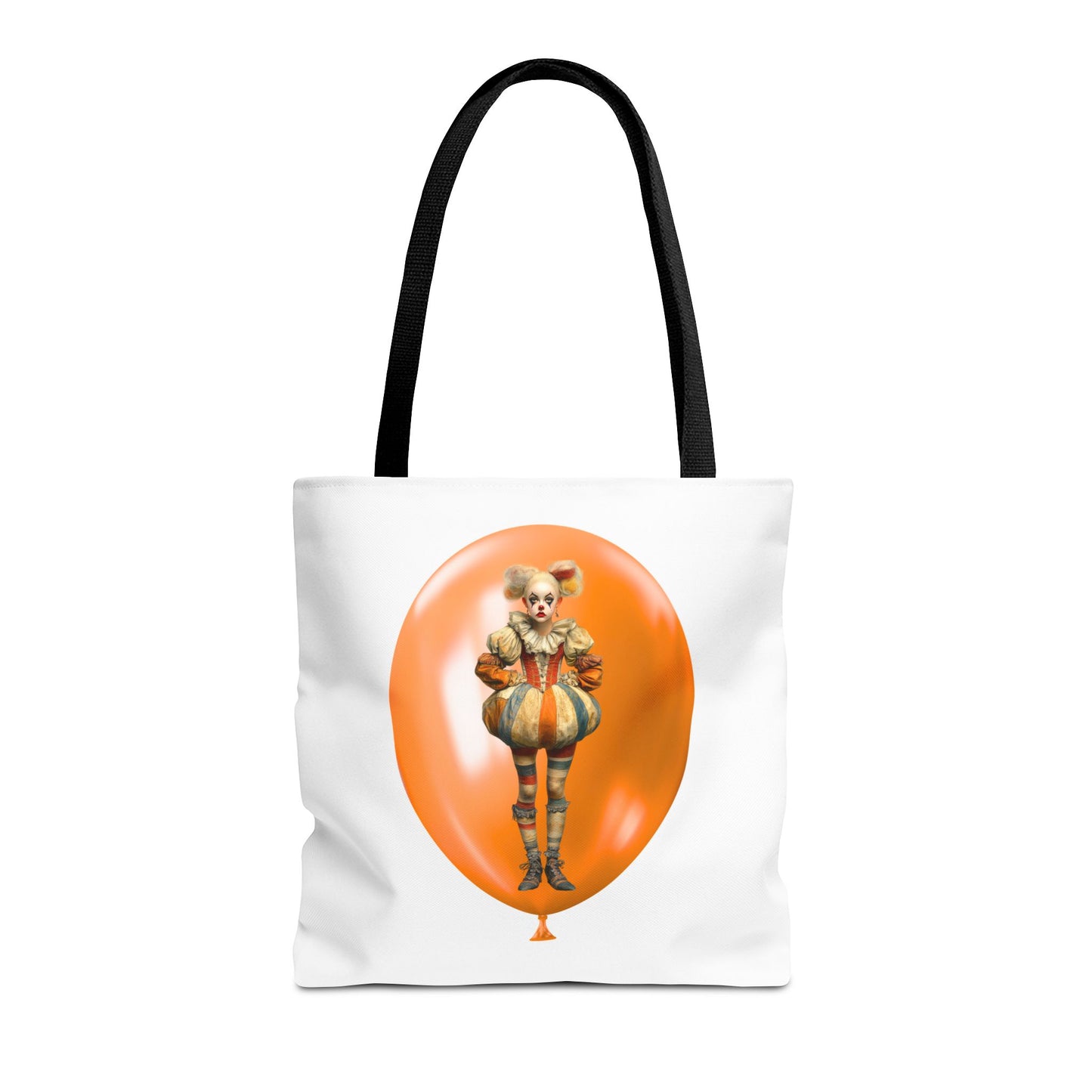 Candy Corn the Clown Halloween Tote Bag