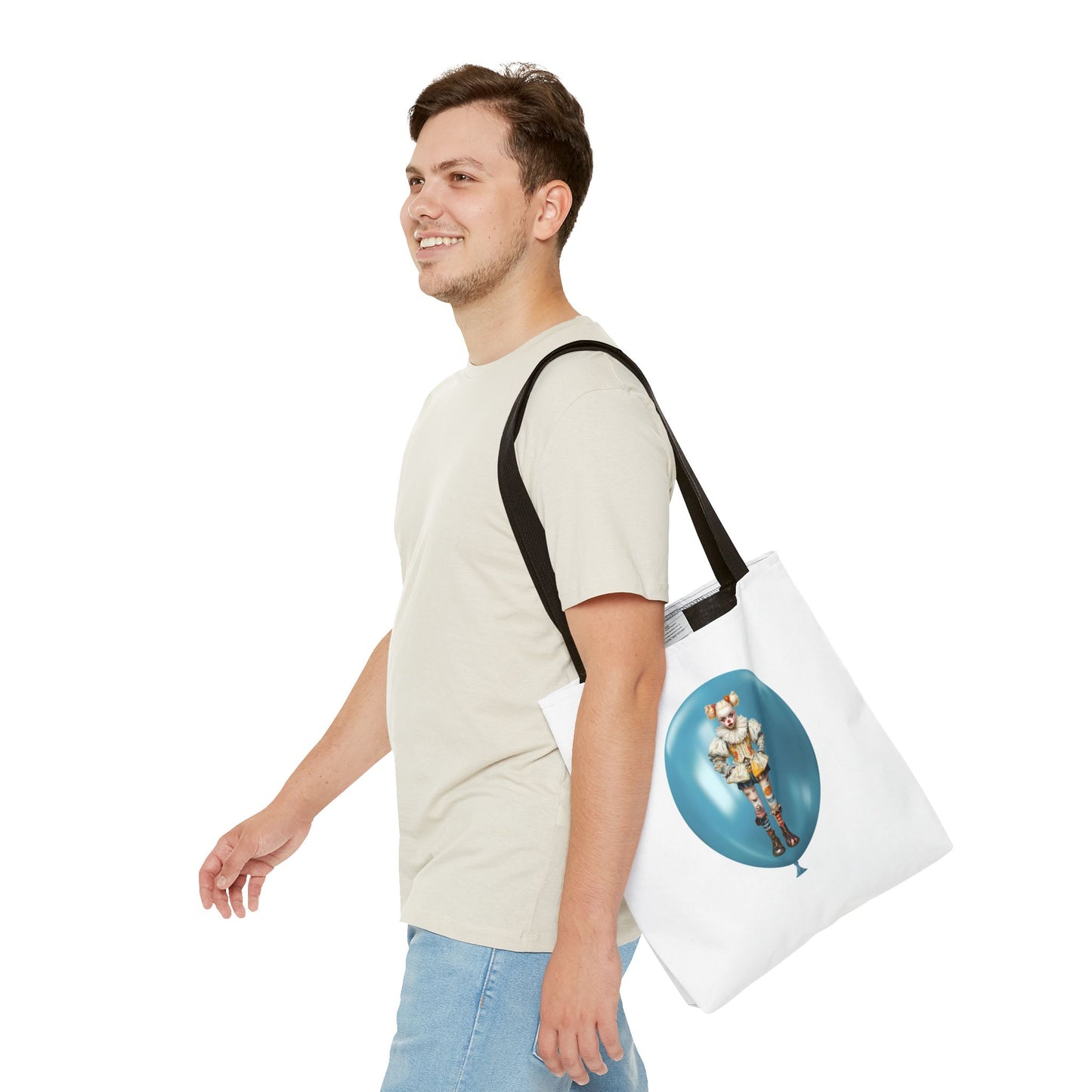 Barbella the Clown Halloween Tote Bag