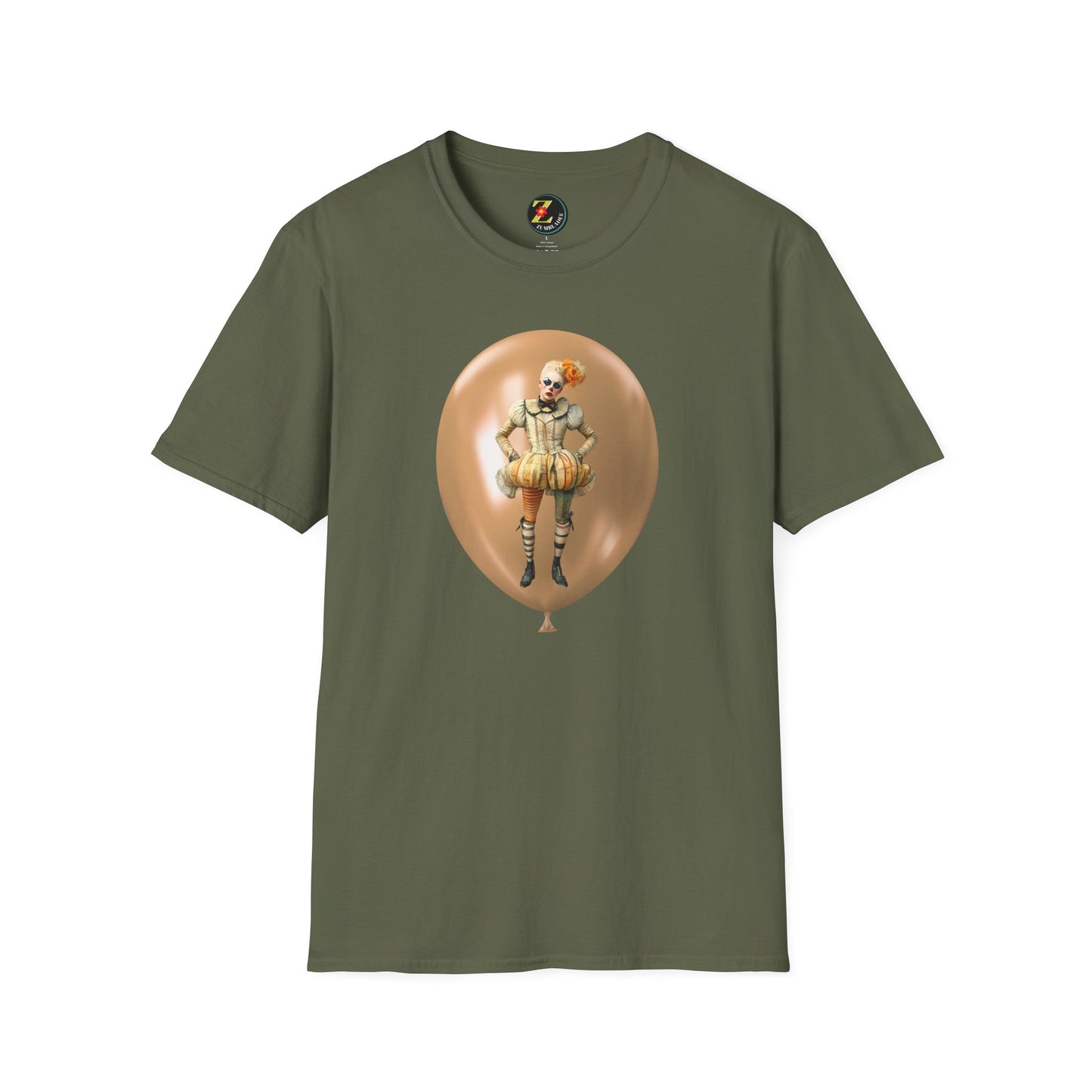 Trixie Tiddly Tuft the Clown Halloween Tshirt