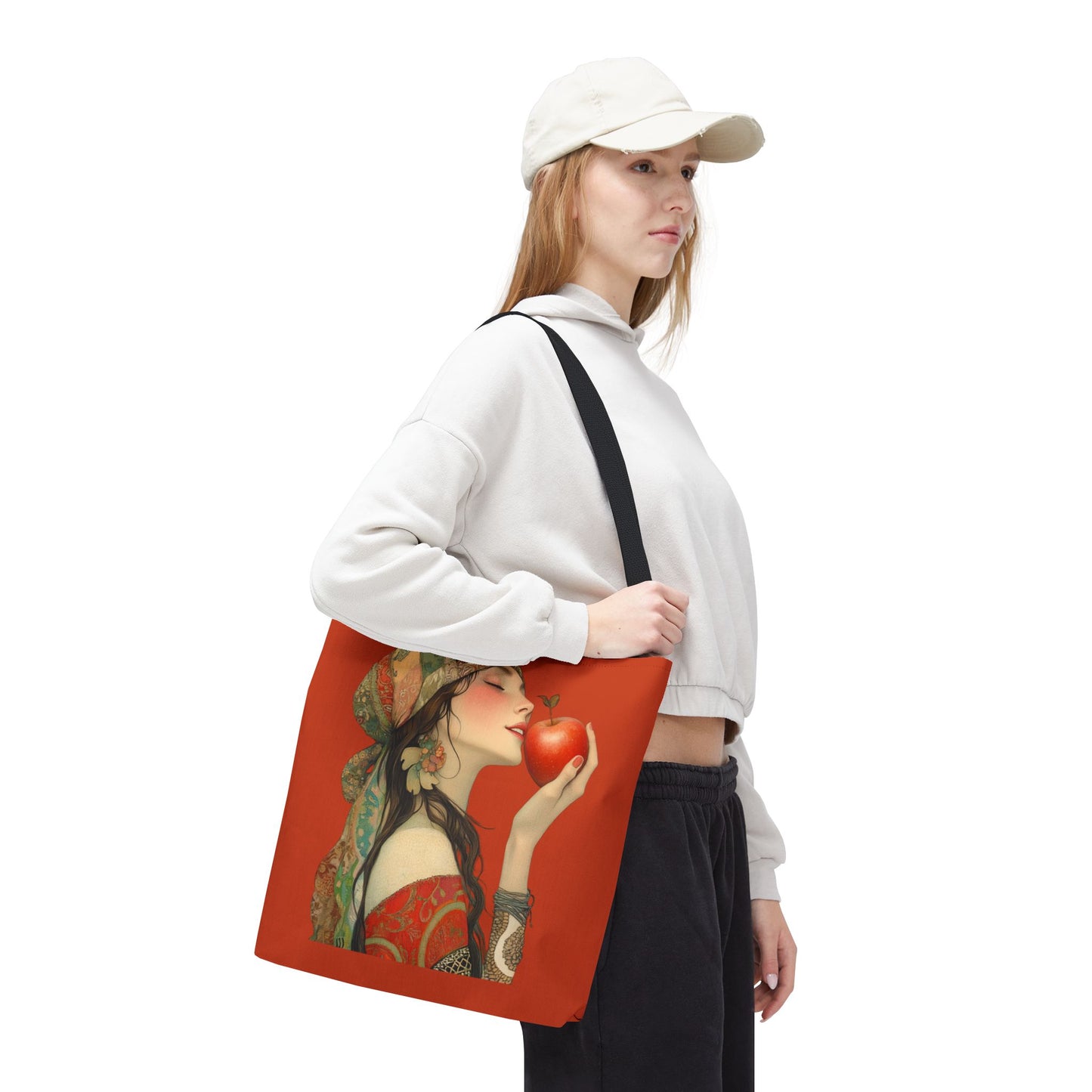 Ally Apple Tote (Red)