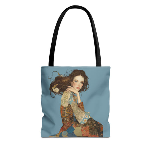 Just Jaclyn Tote (Light Blue)