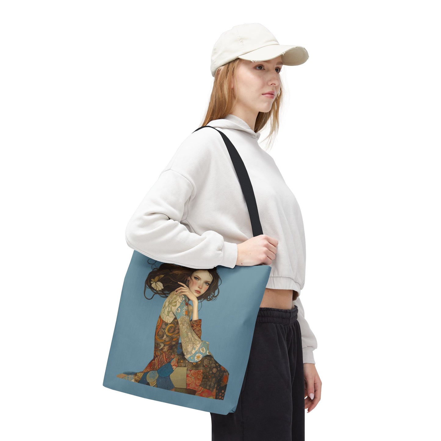 Just Jaclyn Tote (Light Blue)