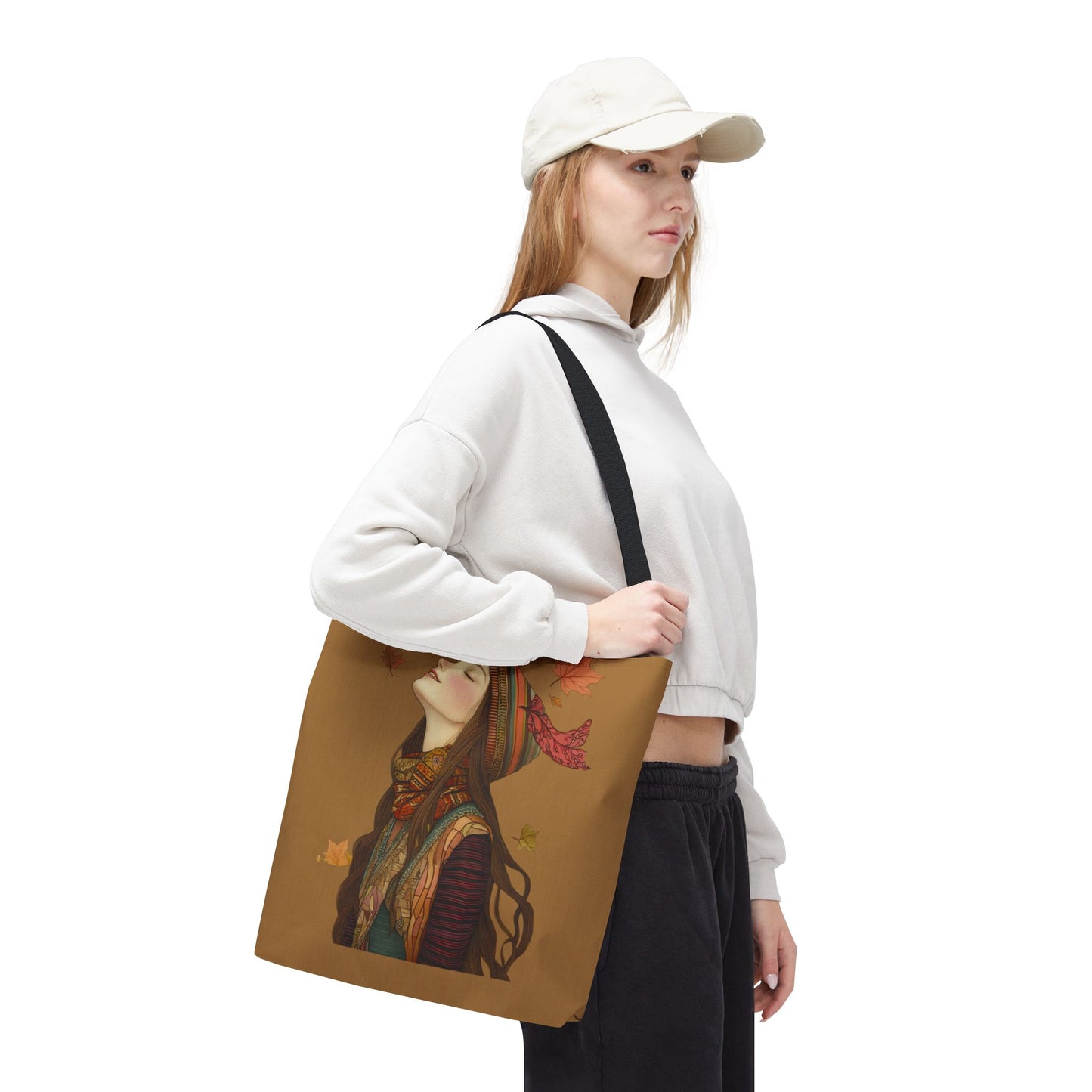 Olivia In The Leaves Tote (Khaki-Brown)