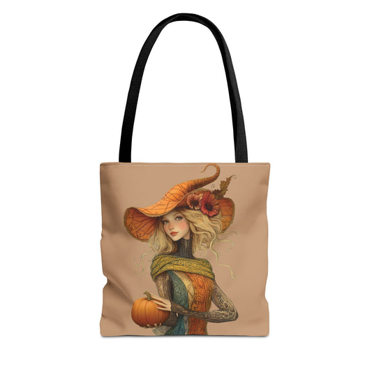 Ava in Autumn Tote (Tan)