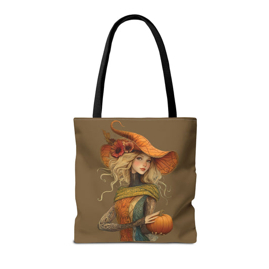 Ava in Autumn Tote (Light Brown)
