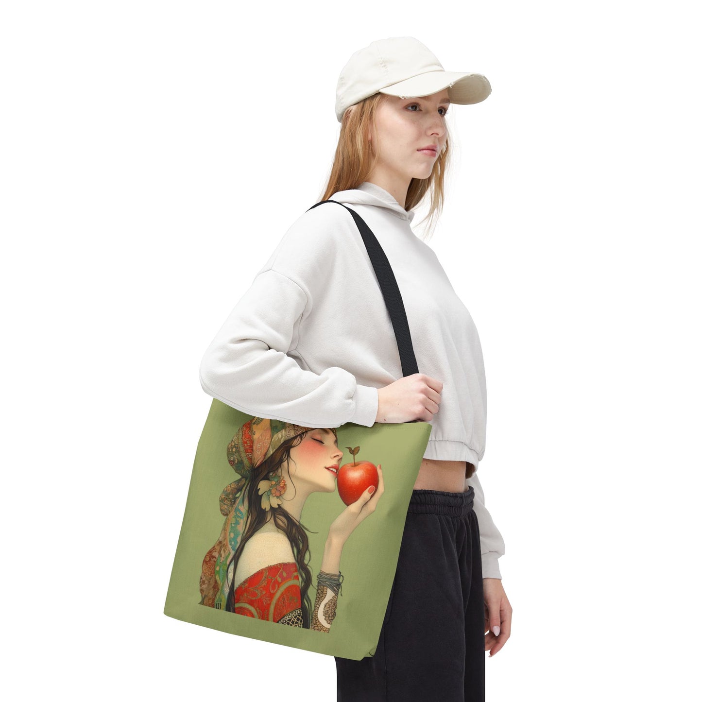 Ally Apple Tote (Light Green)