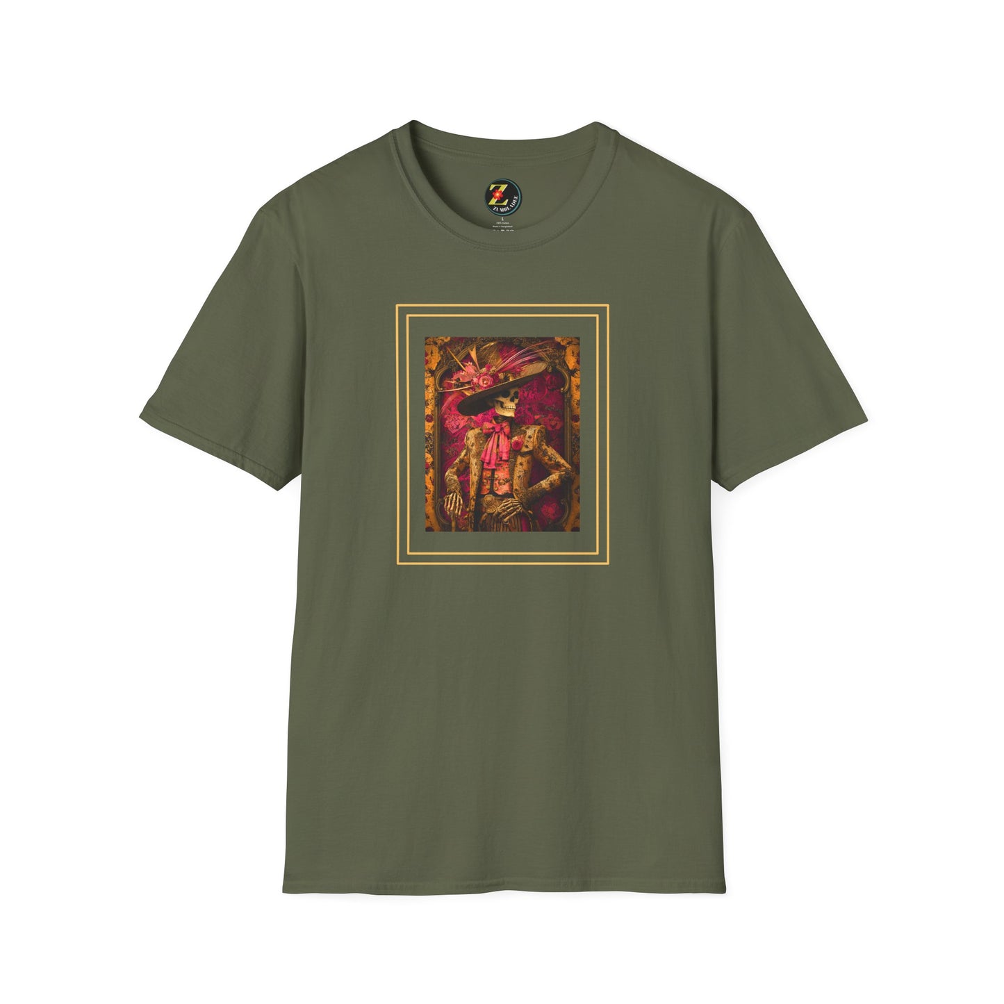Diego Halloween/Day of the Dead Artistic Tshirt