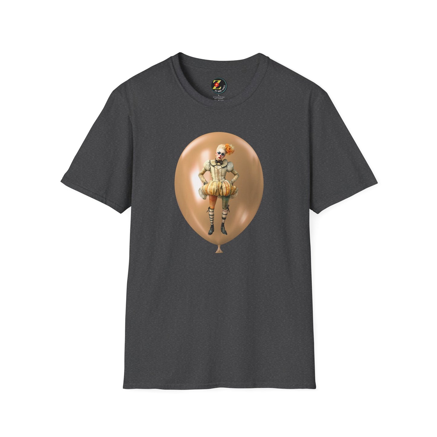 Trixie Tiddly Tuft the Clown Halloween Tshirt