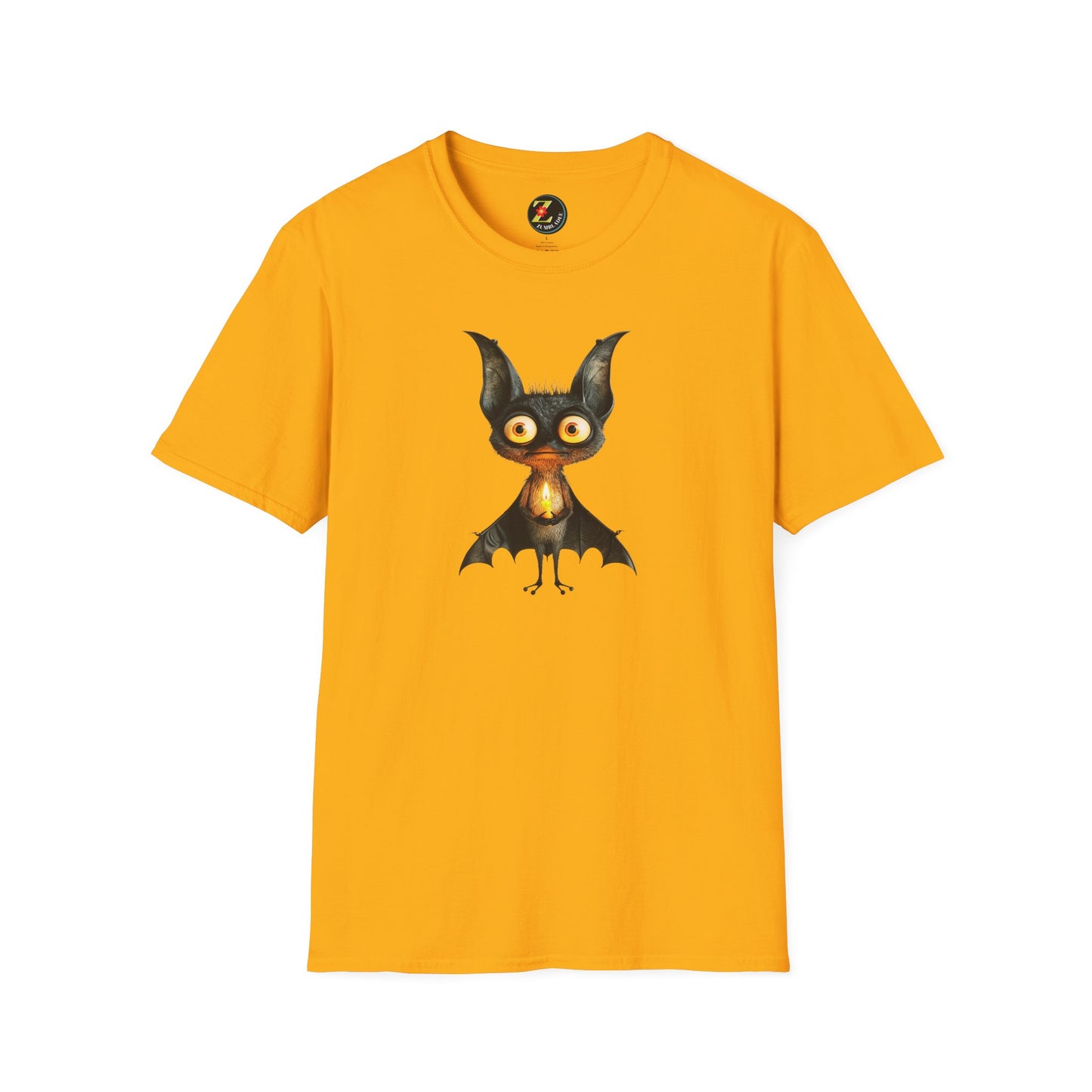 Bright-Light Halloween Bat Tshirt