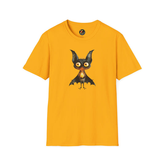 Bright-Light Halloween Bat Tshirt