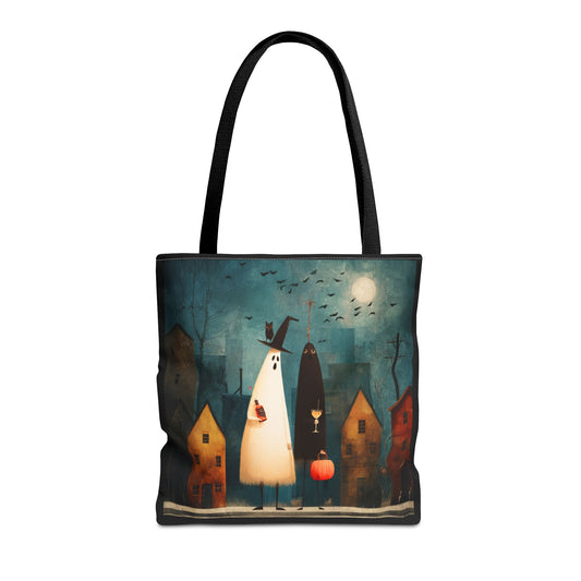 Mrs. & Mrs. Hereafter Halloween Ghost Tote