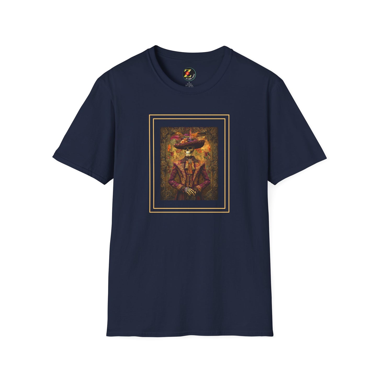 Carlos Halloween/Day of the Dead Artistic Tshirt