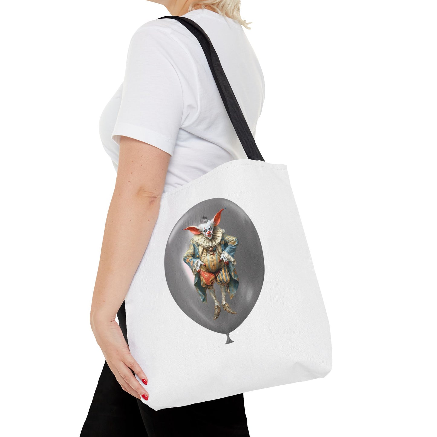 Giggles McTicker the Clown Tote Bag