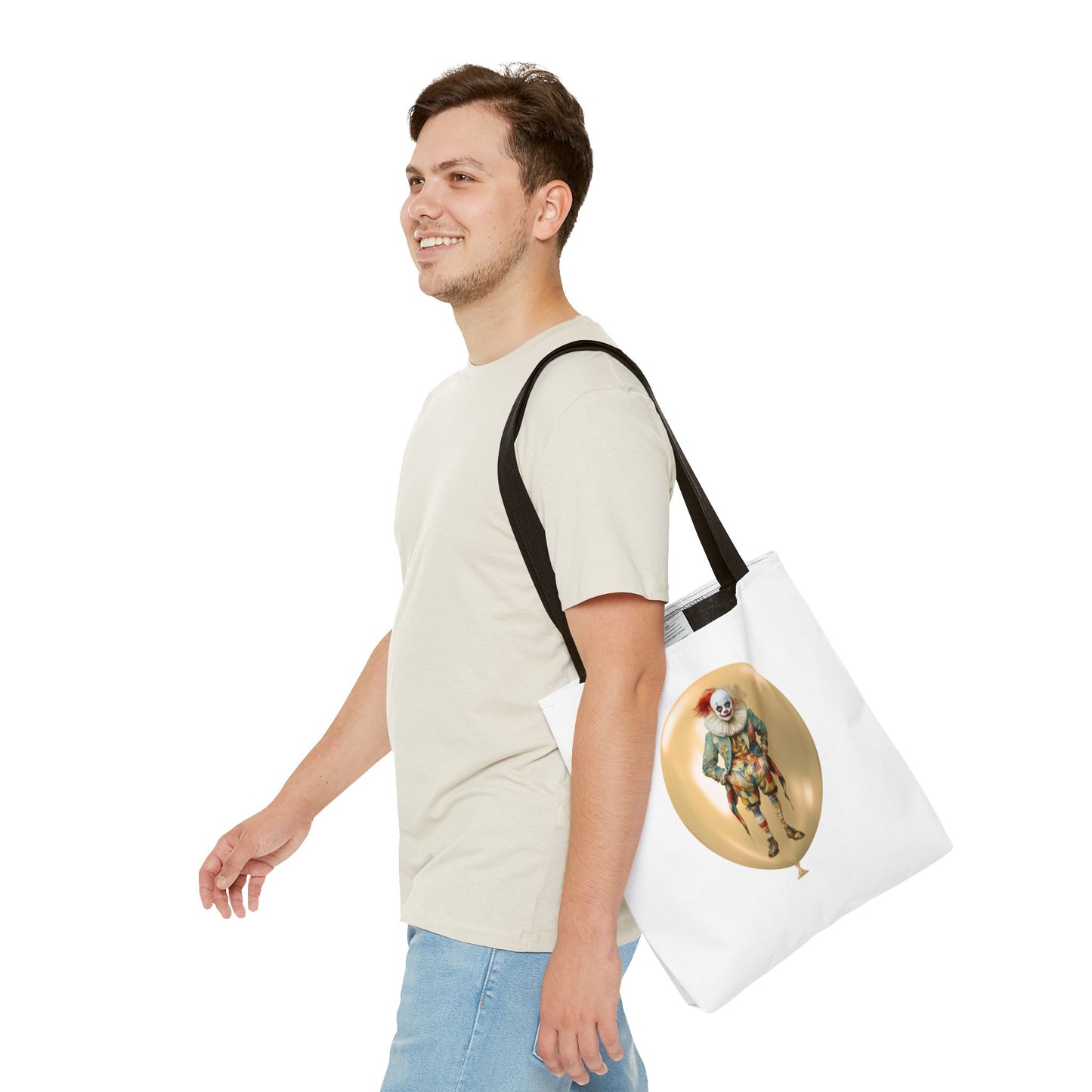 Perky Pockets the Clown Tote Bag