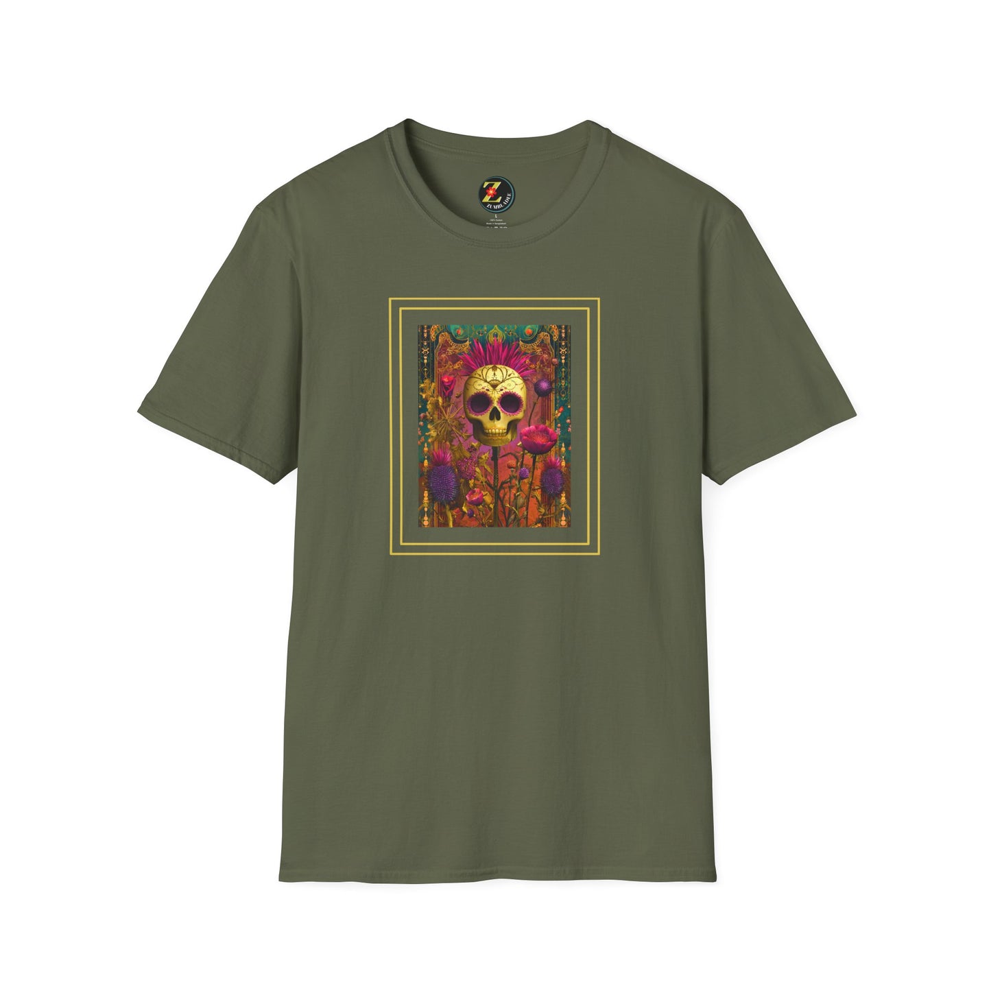 La Calavera Catrina, Halloween/Day of the Dead Artistic Tshirt