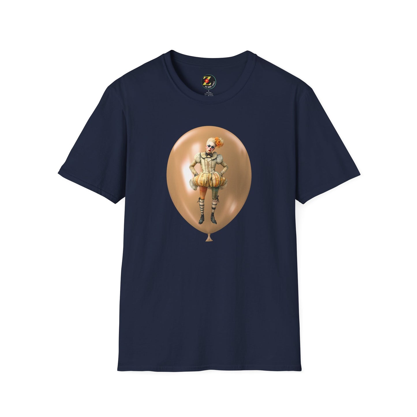 Trixie Tiddly Tuft the Clown Halloween Tshirt