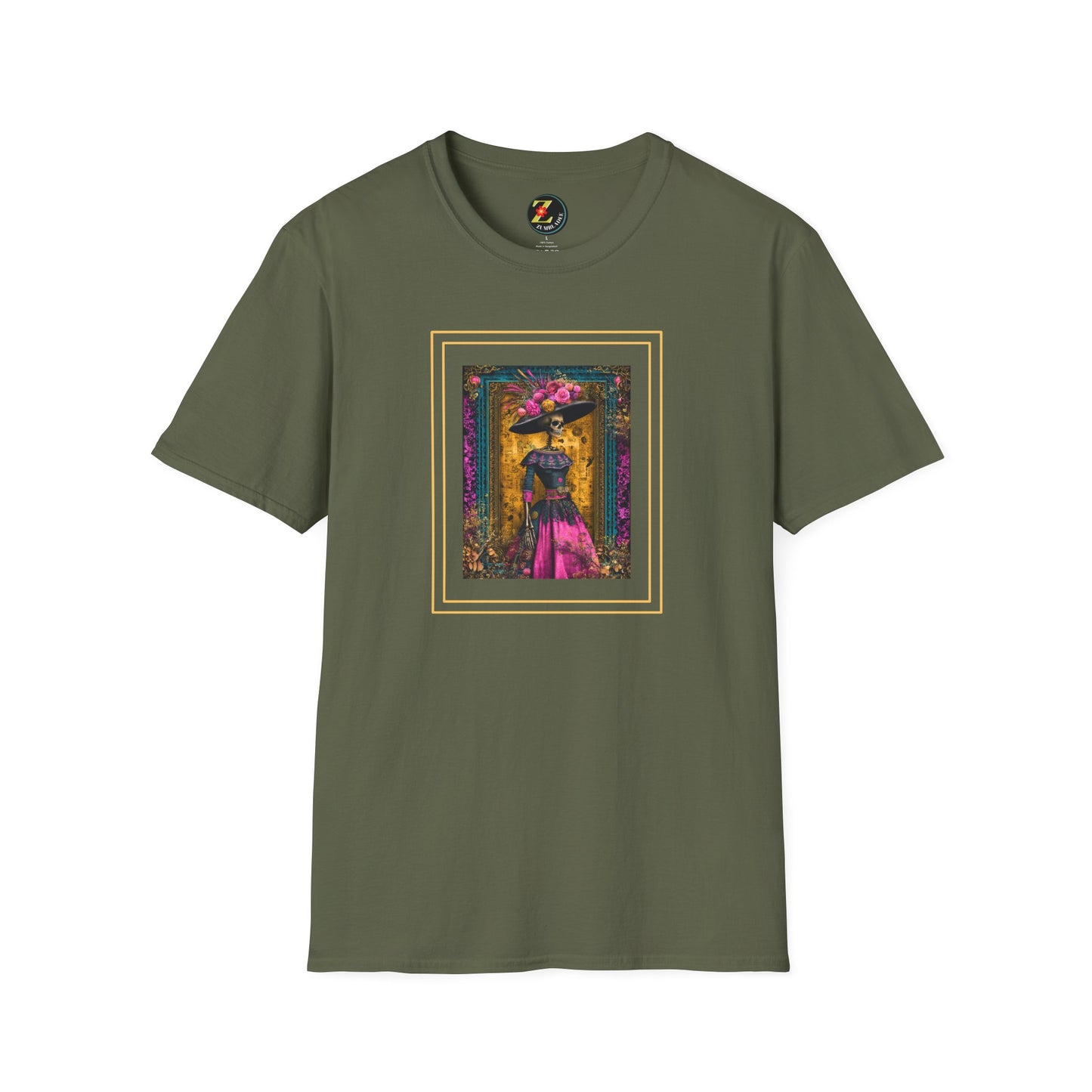 Allondra Halloween/Day of the Dead Artistic Tshirt