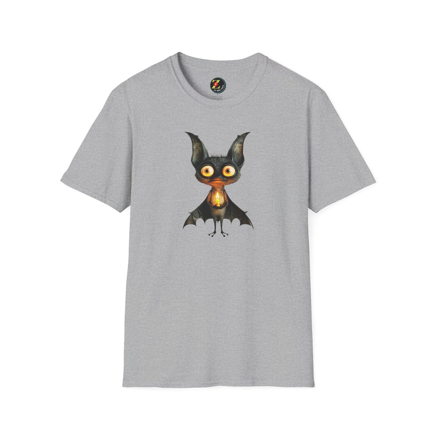 Bright-Light Halloween Bat Tshirt