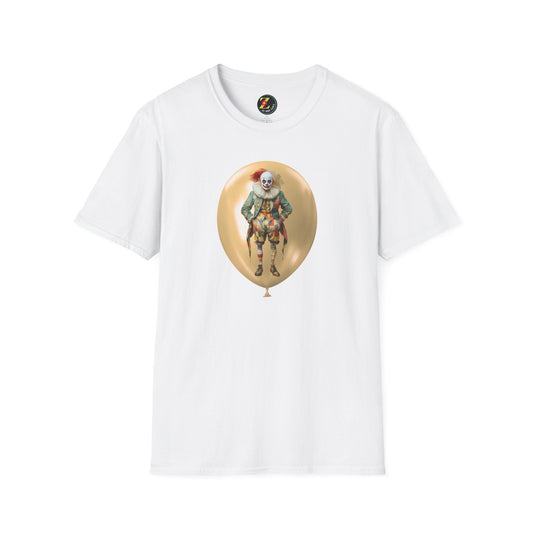 Perky Pockets the Clown Halloween Tshirt