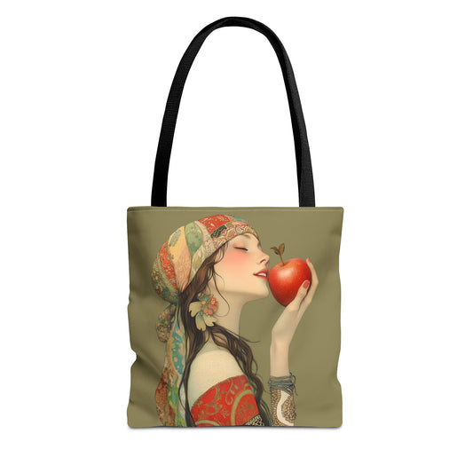 Ally Apple Tote (Sage Green)