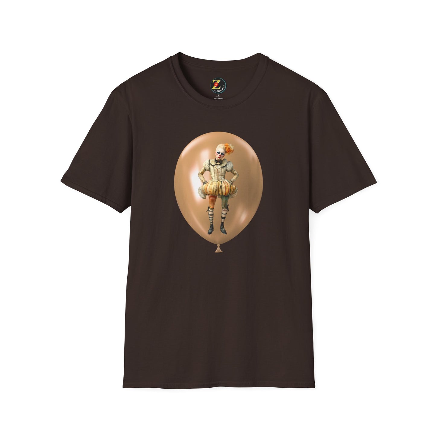 Trixie Tiddly Tuft the Clown Halloween Tshirt