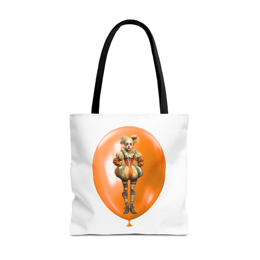 Candy Corn the Clown Halloween Tote Bag