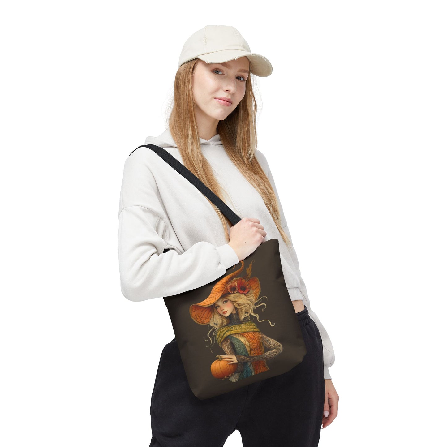 Ava in Autumn Tote (Dark Brown)