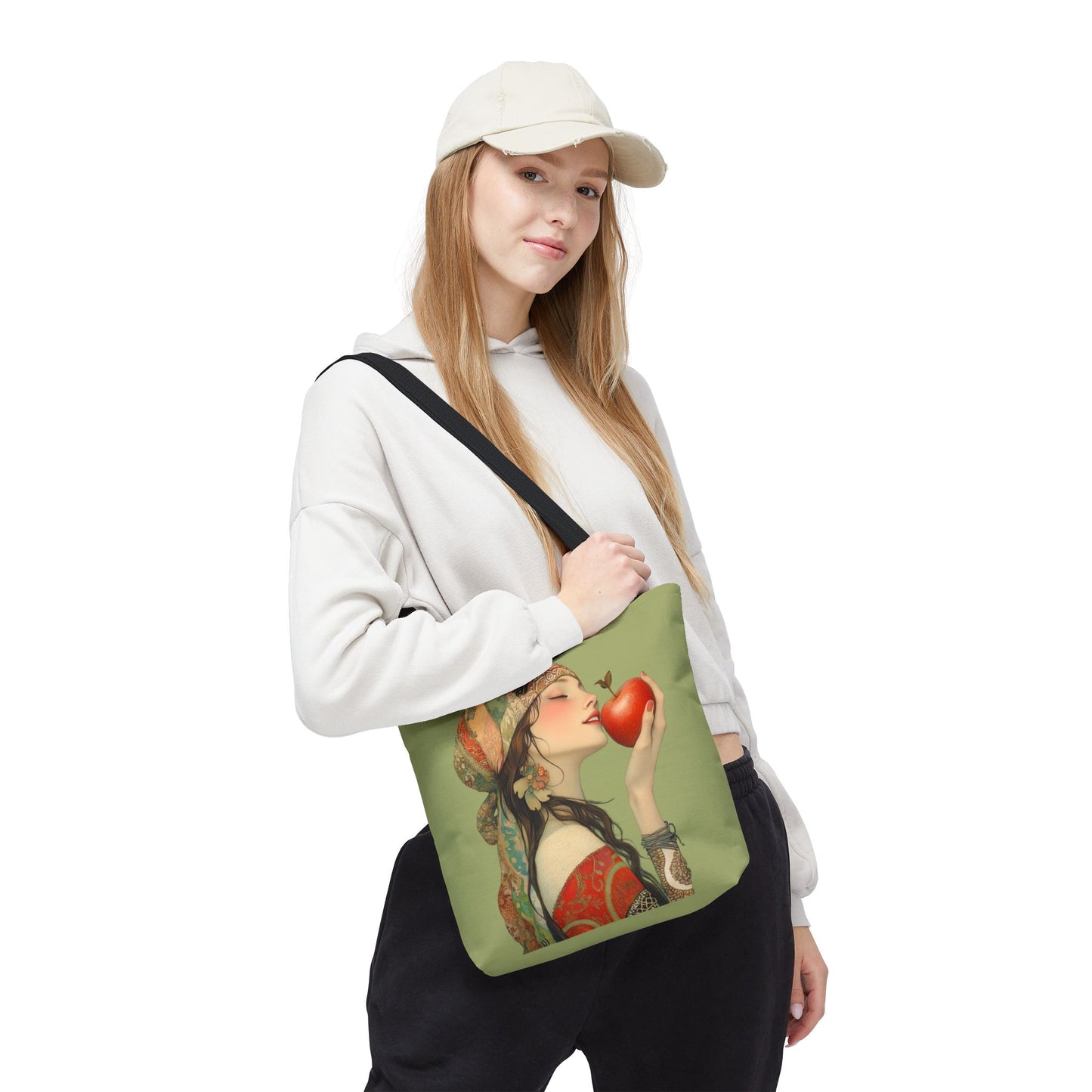 Ally Apple Tote (Light Green)