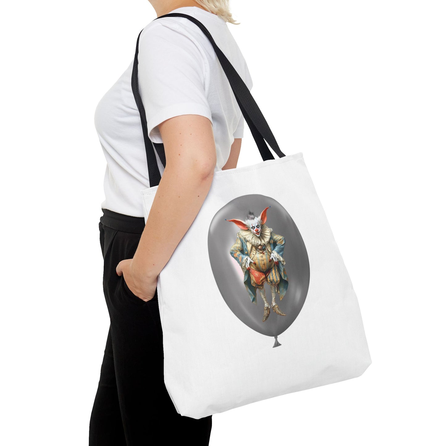 Giggles McTicker the Clown Tote Bag