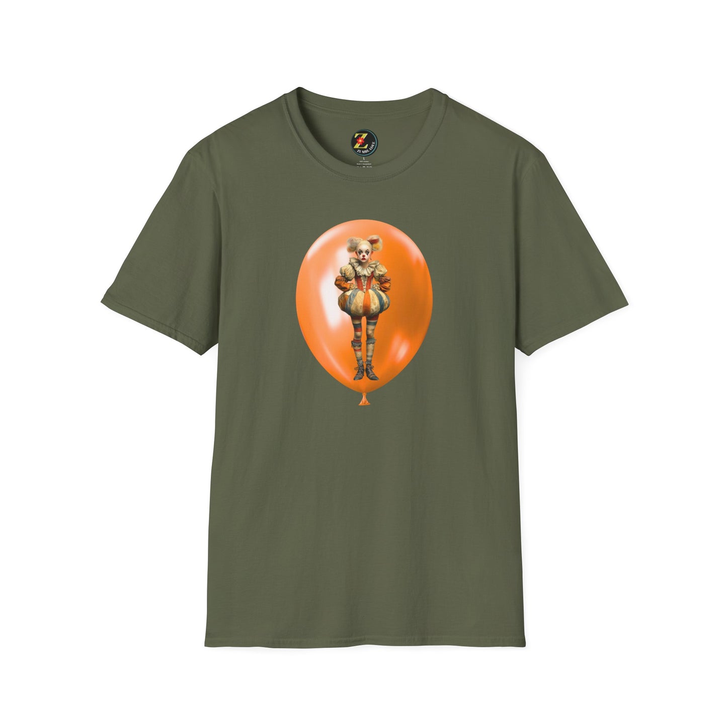 Candy Corn the Clown Halloween Tshirt