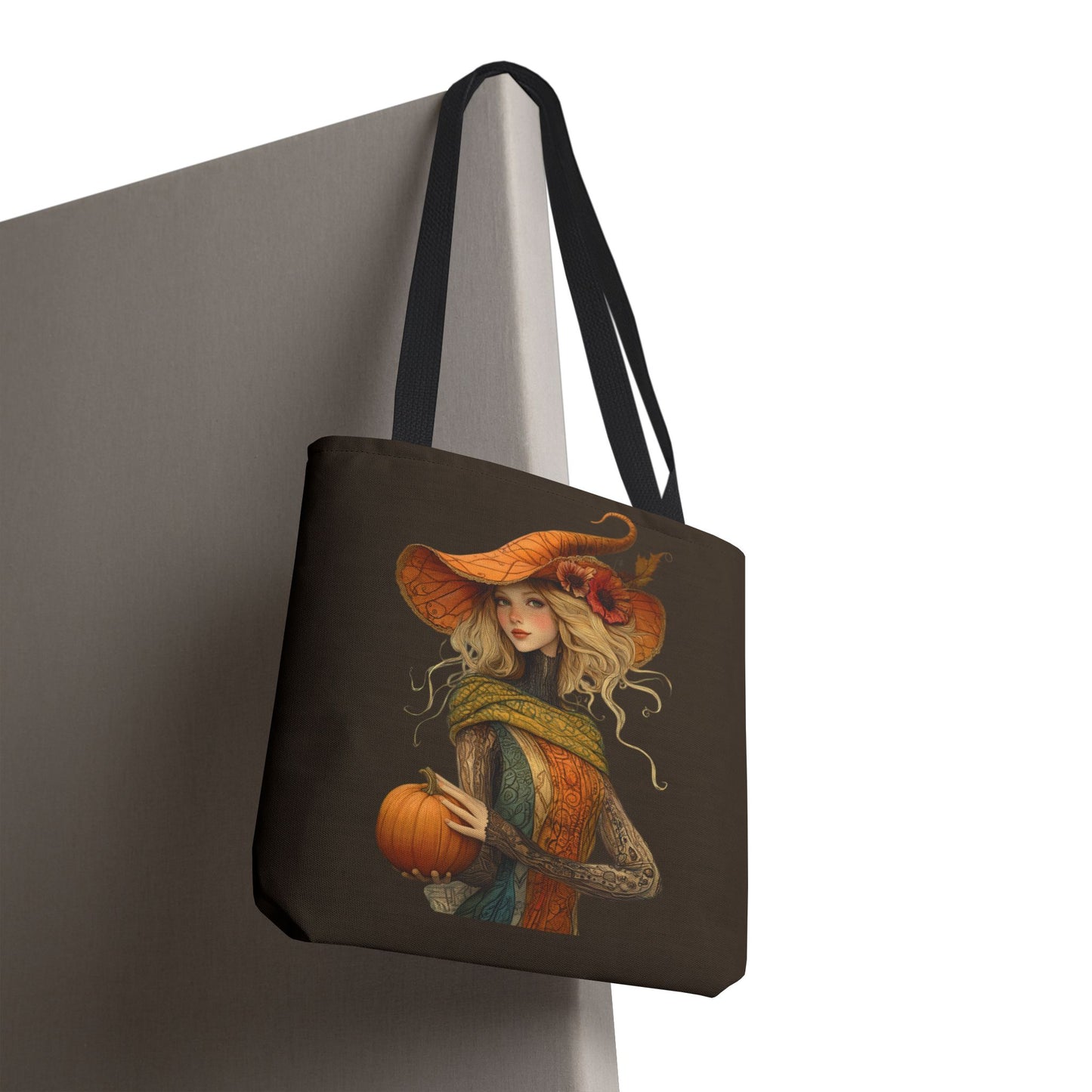 Ava in Autumn Tote (Dark Brown)