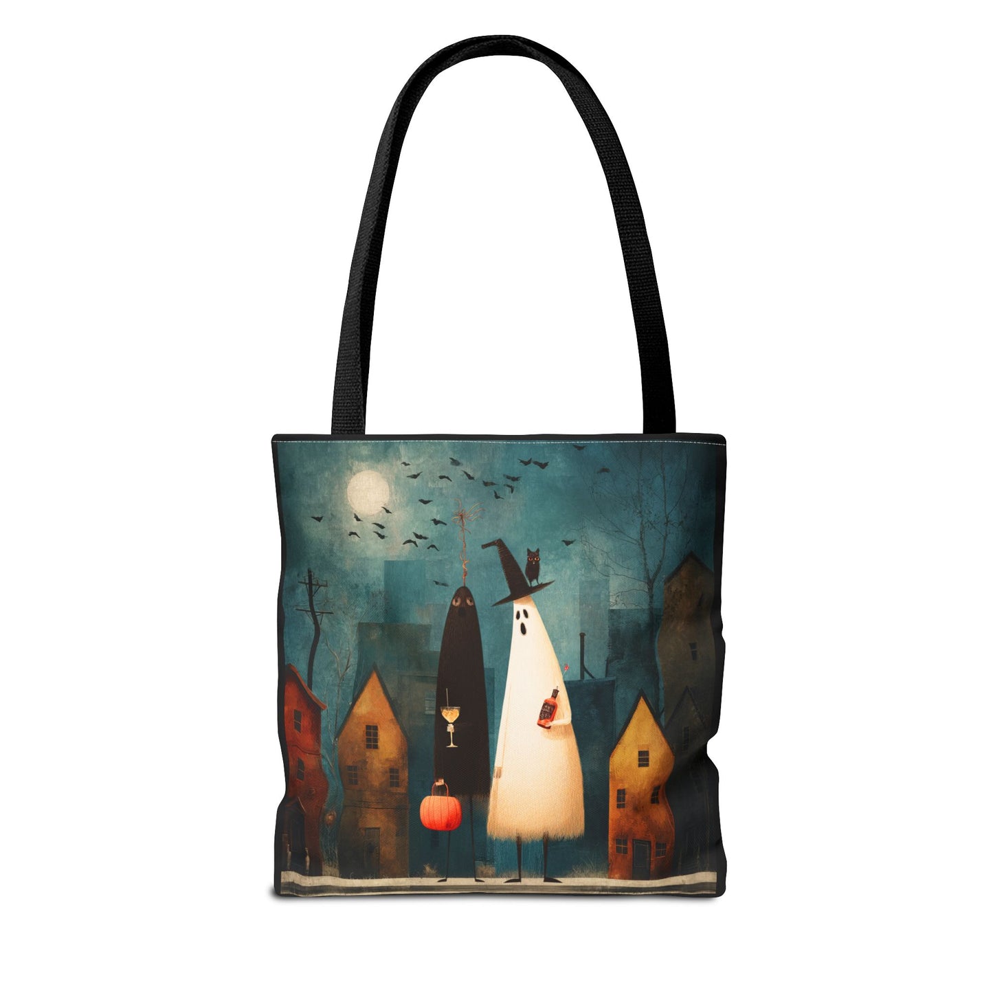 Mrs. & Mrs. Hereafter Halloween Ghost Tote