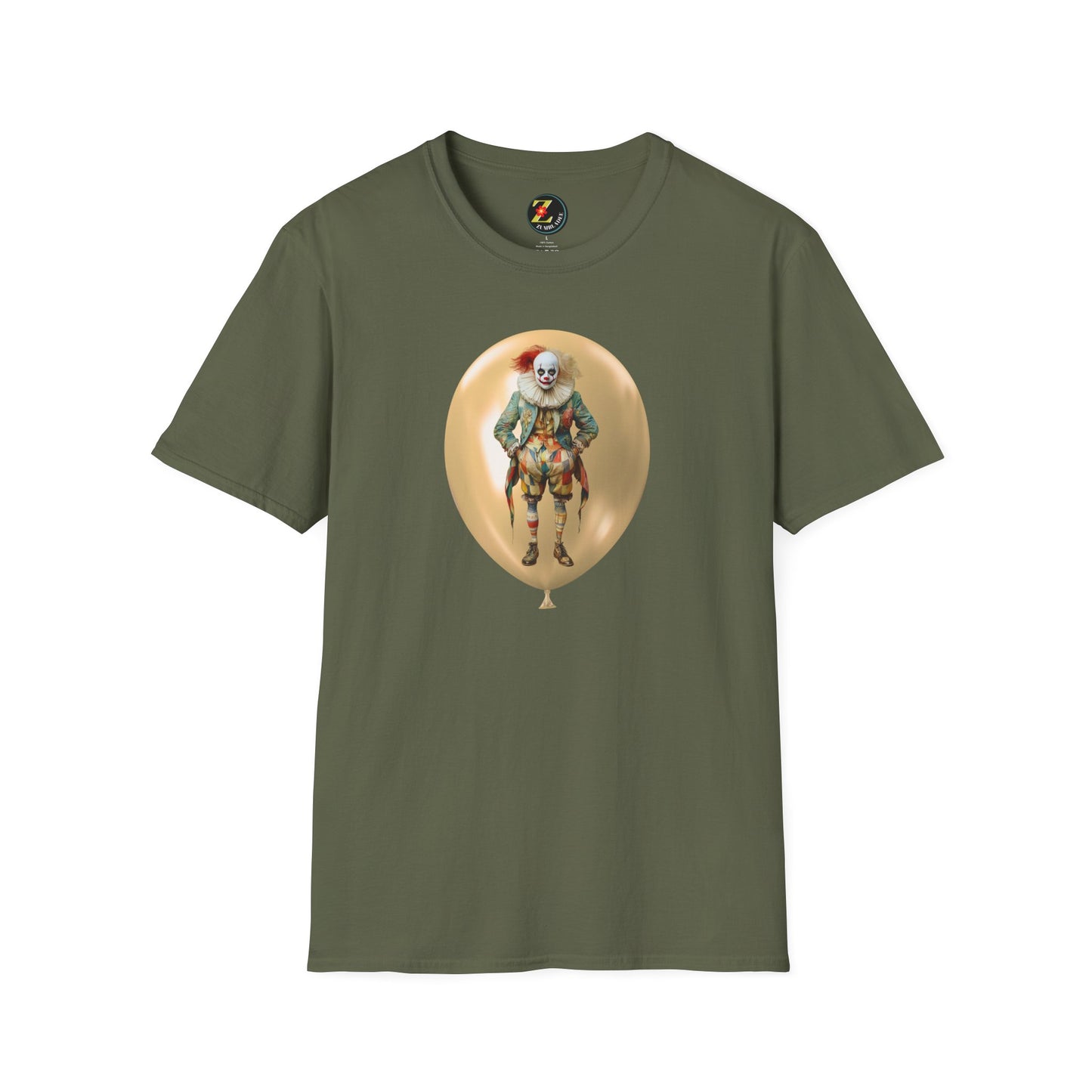 Perky Pockets the Clown Halloween Tshirt
