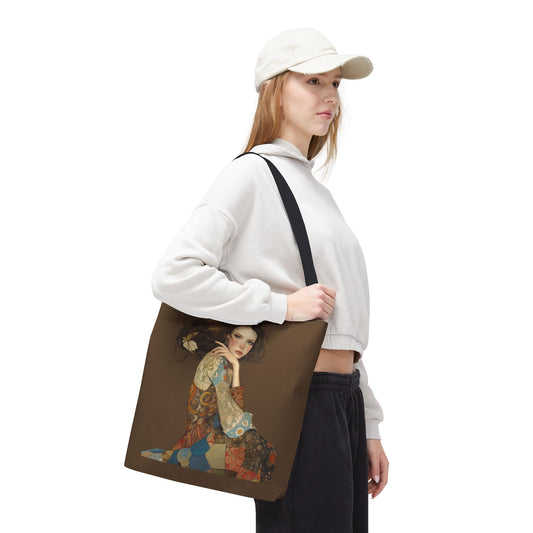 Just Jaclyn Tote (Dark Brown)
