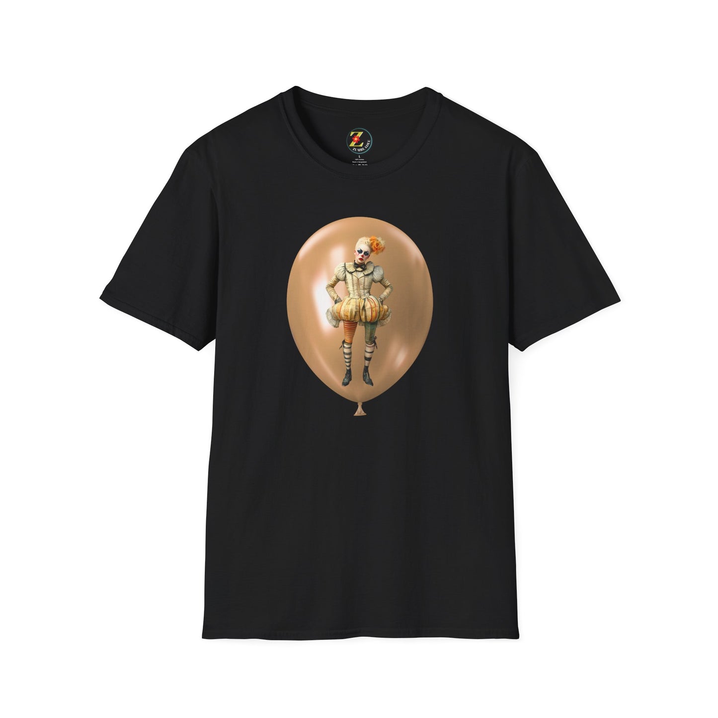 Trixie Tiddly Tuft the Clown Halloween Tshirt