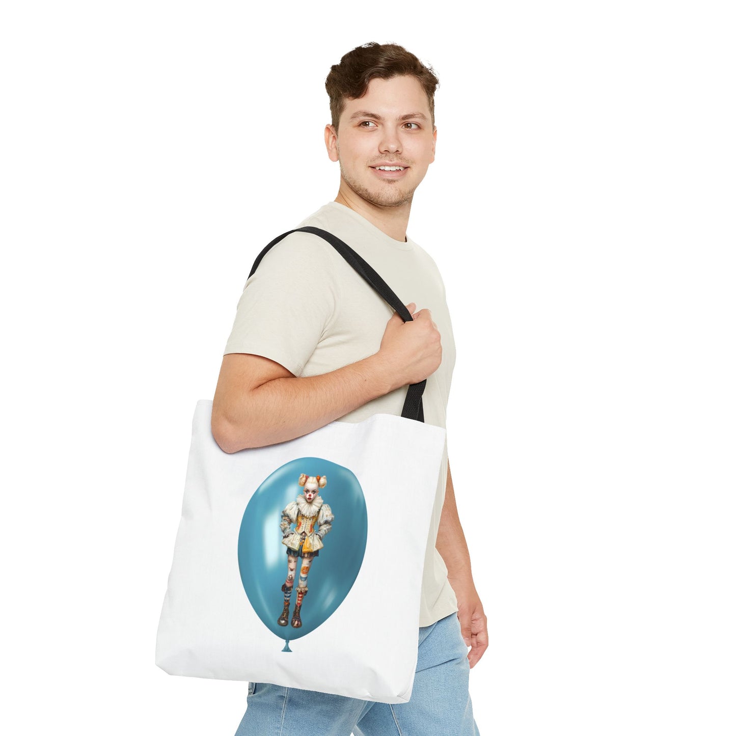 Barbella the Clown Halloween Tote Bag