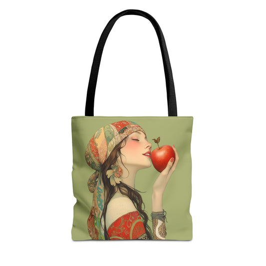 Ally Apple Tote (Light Green)