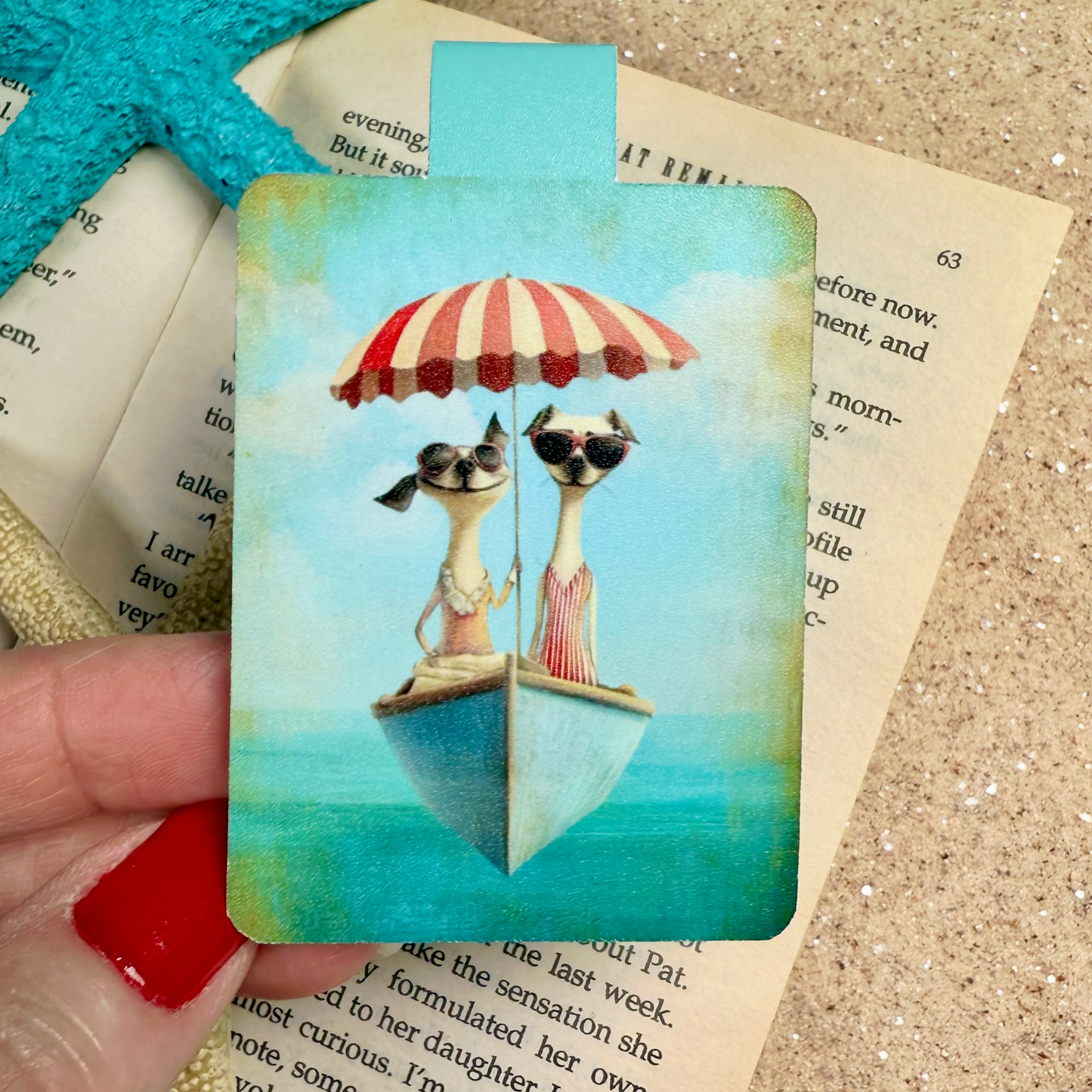 MAX & BELLA Magnetic Bookmark