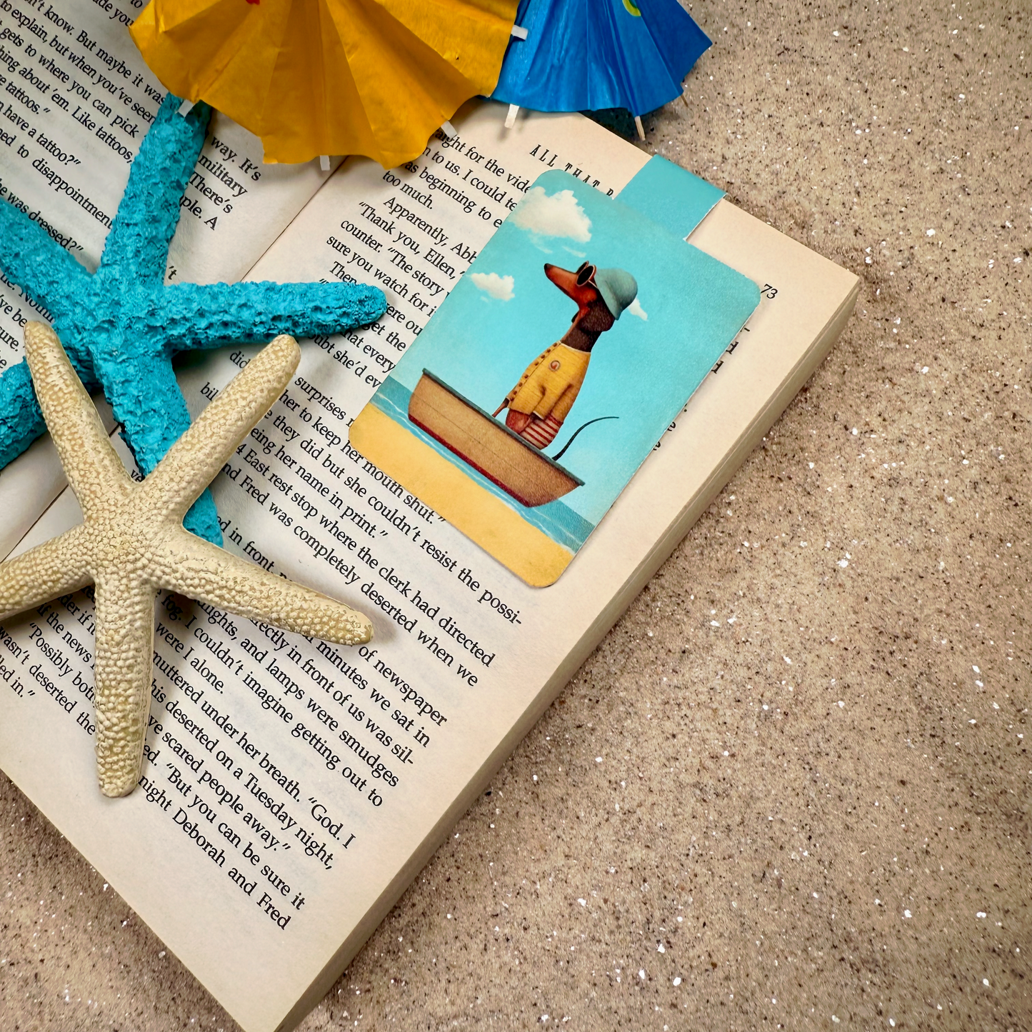 SKIPPER Magnetic Bookmark