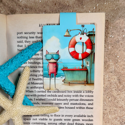 CORAL Magnetic Bookmark