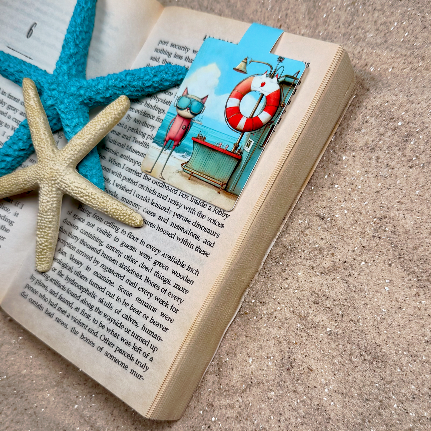 CORAL Magnetic Bookmark