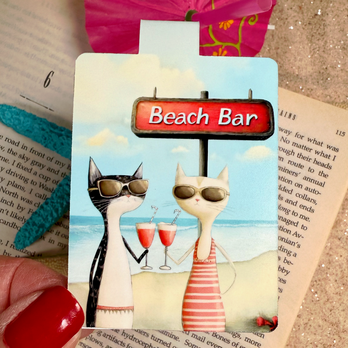 SONNY & CHER Magnetic Bookmark