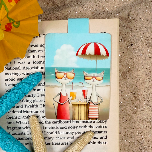 CALYPSO & CASPER Magnetic Bookmark