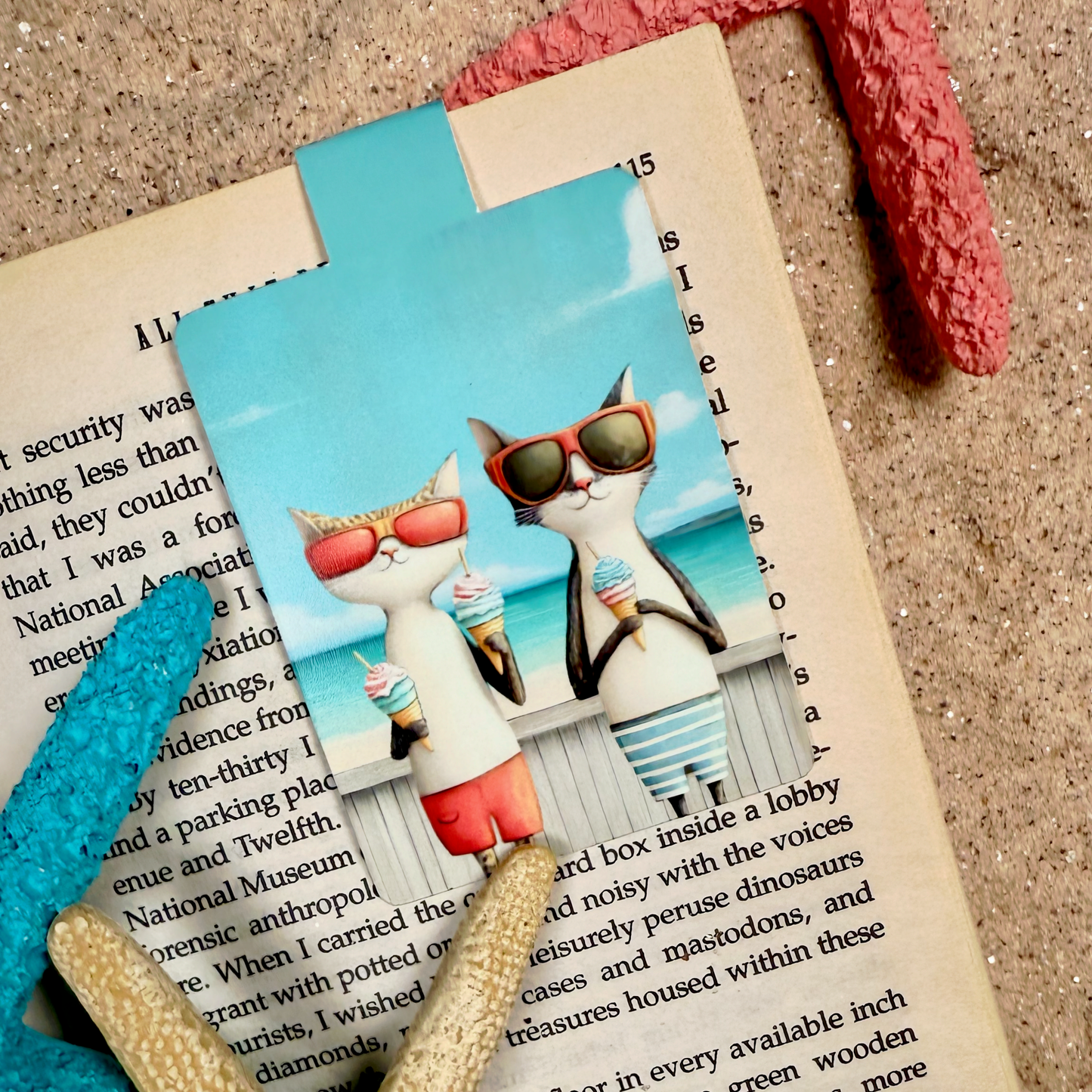 BEN & JERRY Magnetic Bookmarks