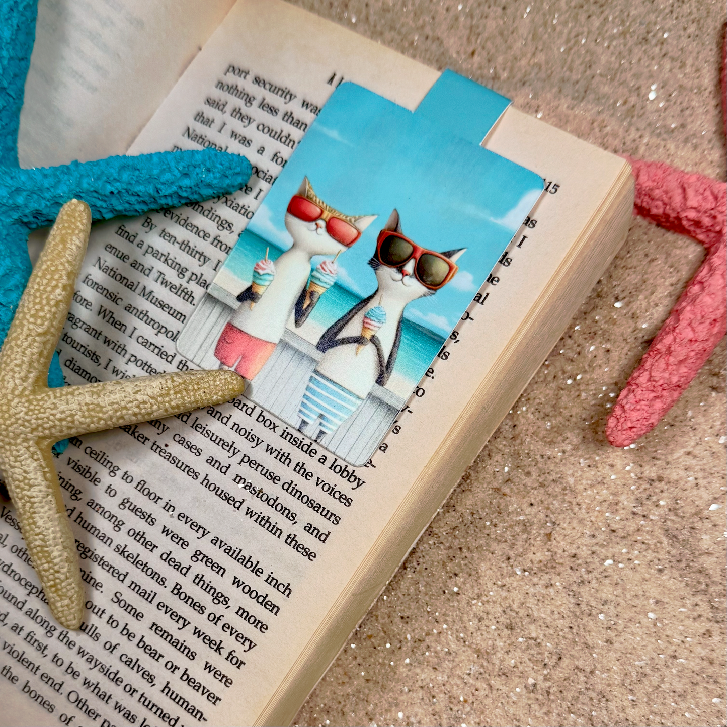 BEN & JERRY Magnetic Bookmarks